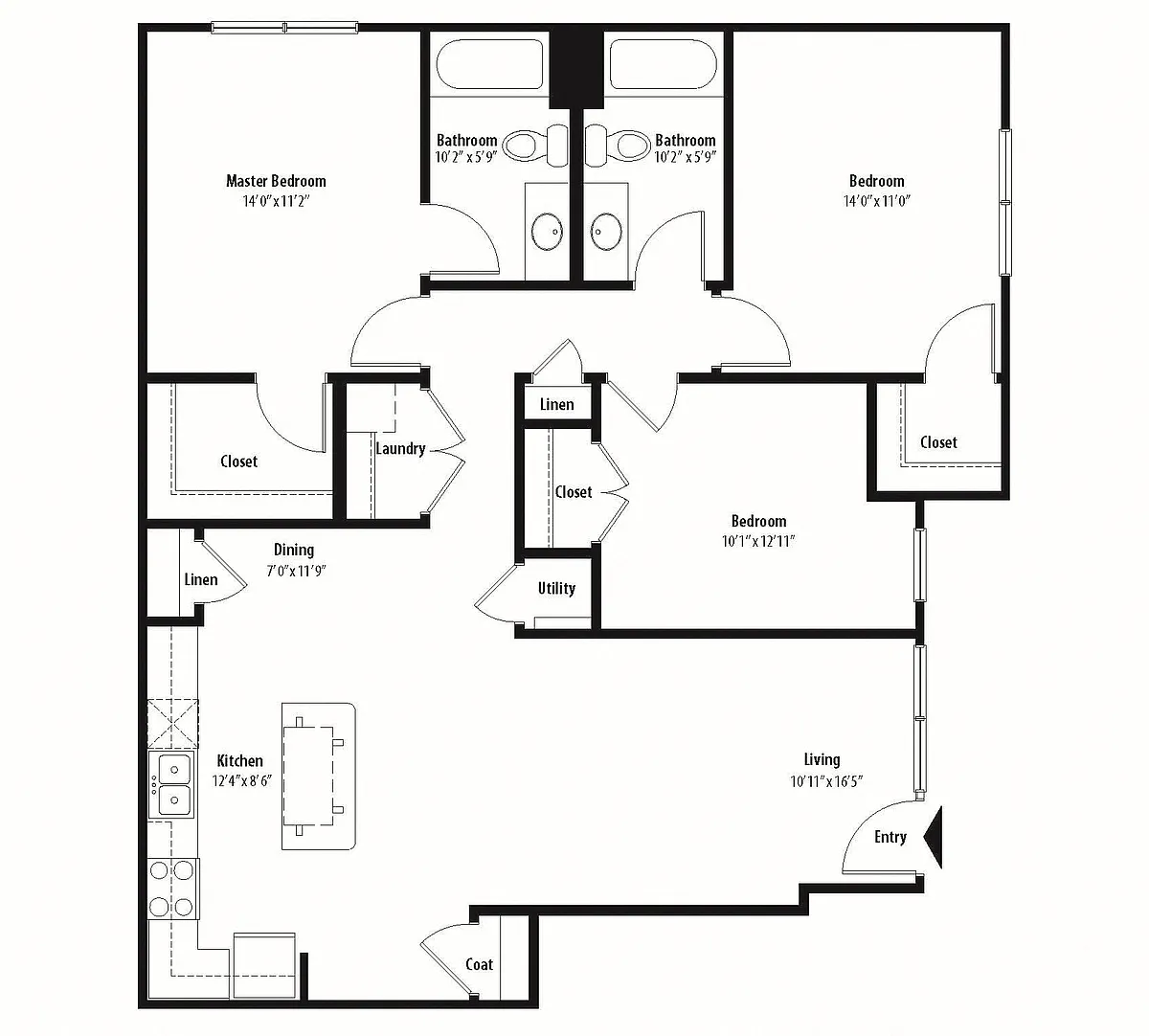 Floor plan C1