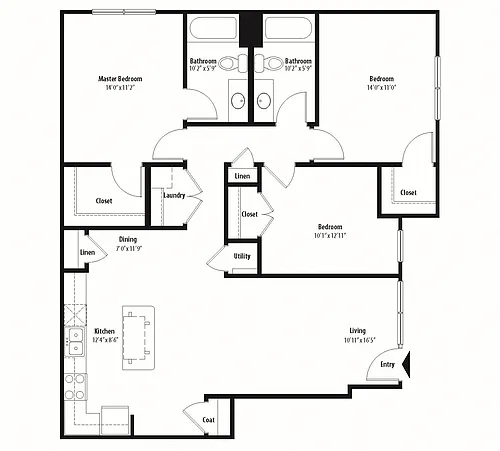 Floor plan C1