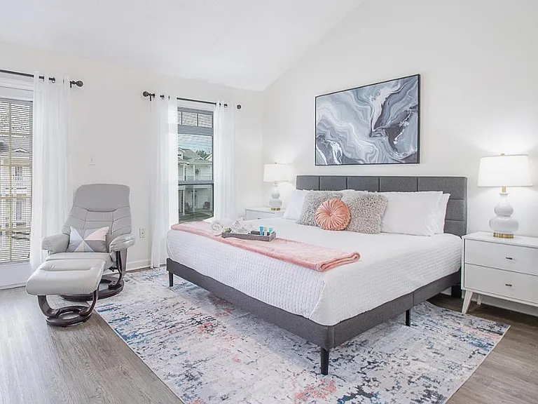 From the moment you step inside this tranquil master bedroom, you'll feel the weight of the world lift from your soul.