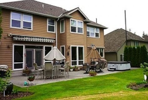 Patio view from Golf fairway