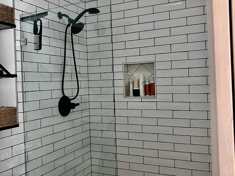 walk in shower
