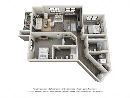 Floor plan 2B