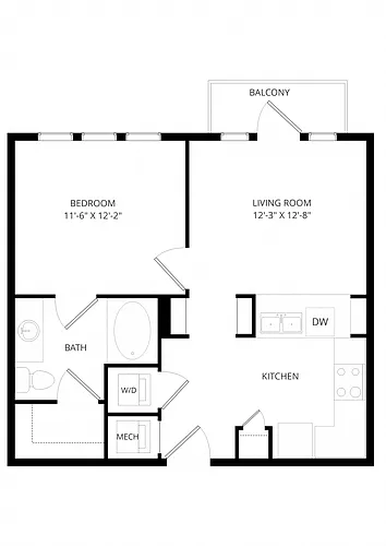 Floor plan A23