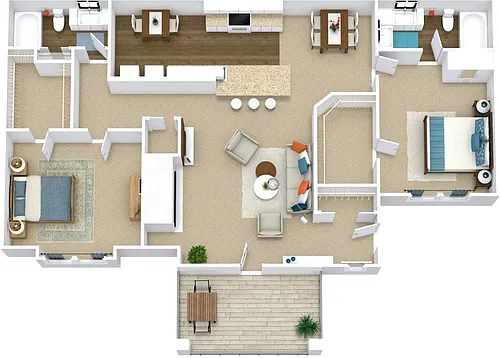 Floor plan The Cancun