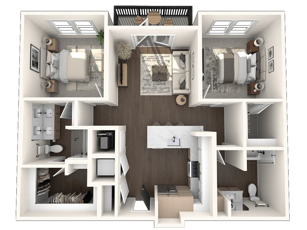 Floor plan B2