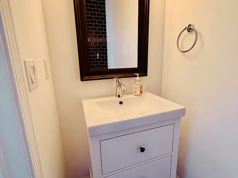 1st floor powder room