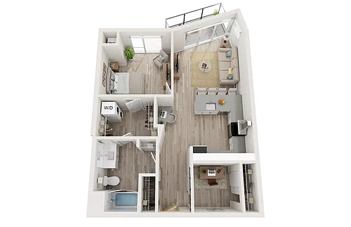 Floor plan B6