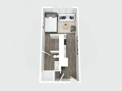 Floor plan Studio