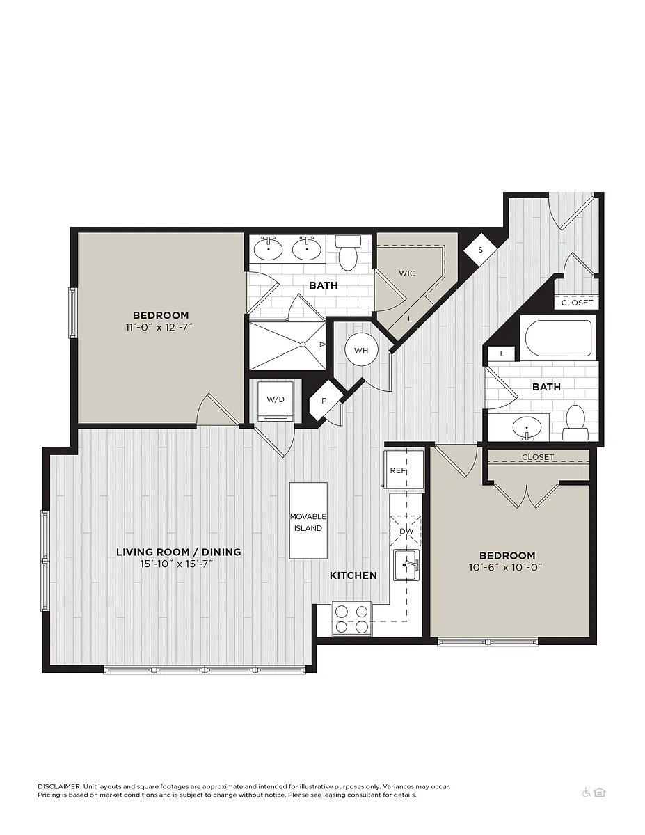 Floor plan B2U