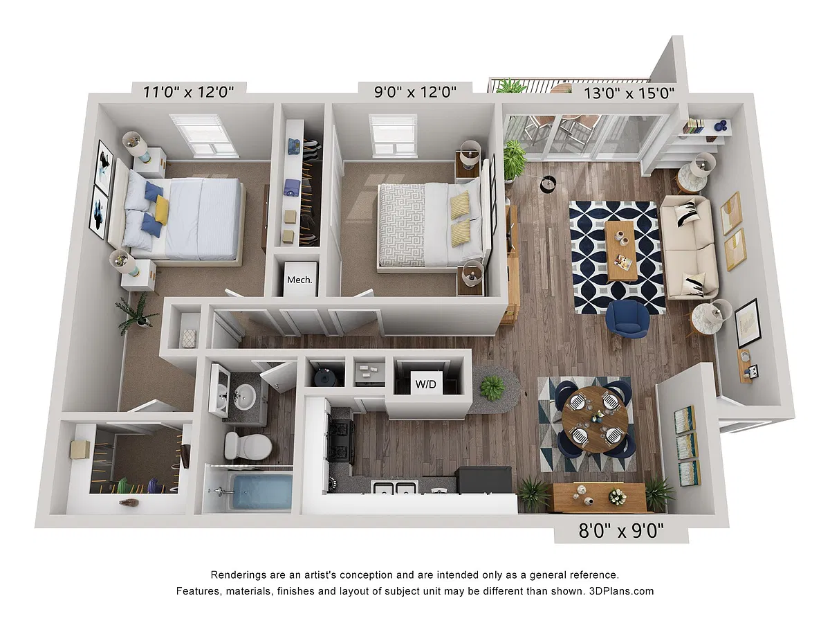 Floor plan B1