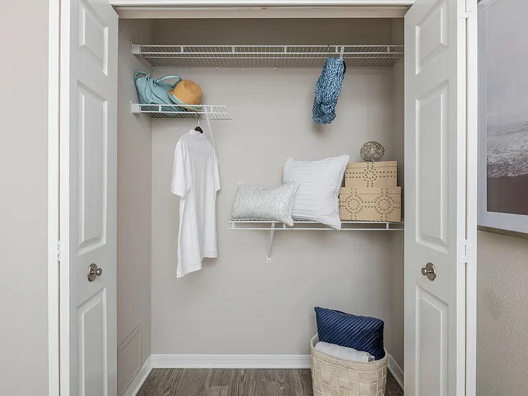 Unearth bedroom treasure troves our closets are spacious and smartly designed with built-in organizers to make organizing your outfits a breeze!