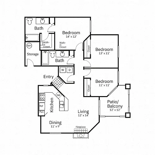 Floor plan C1