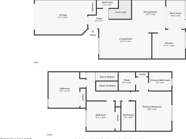 5832 Red Cedar Ln, Tampa, FL 33625