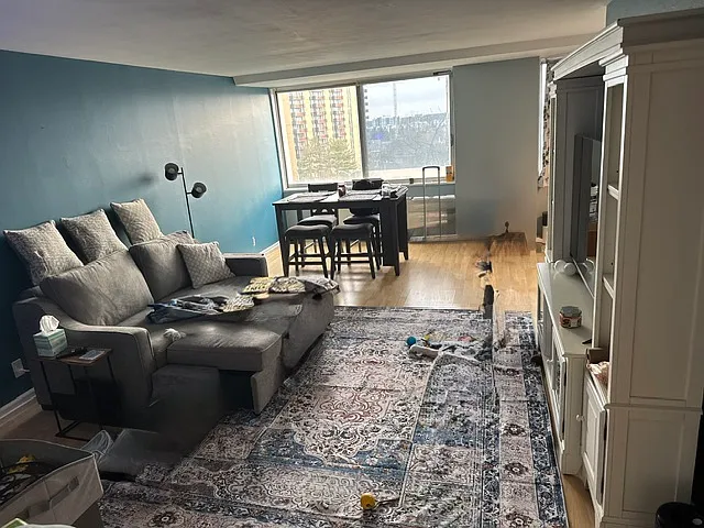 Spacious living area