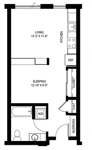 Floor plan Open One A5