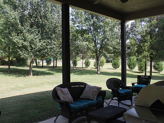 Covered porch/backyard