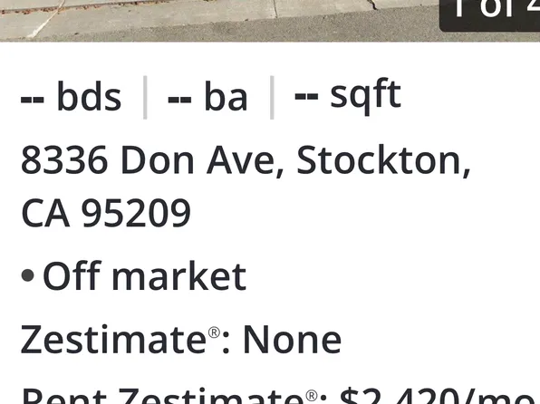 (undisclosed Address), Stockton, CA 95209