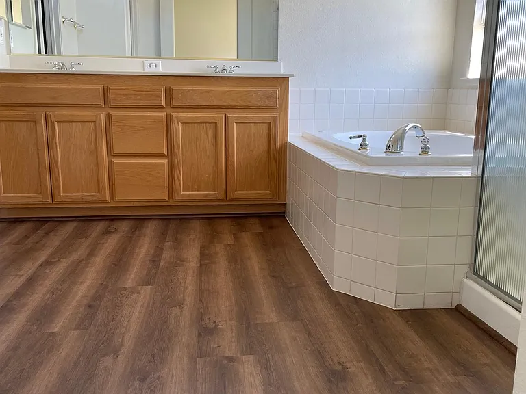 Master Bath with Dual sinks