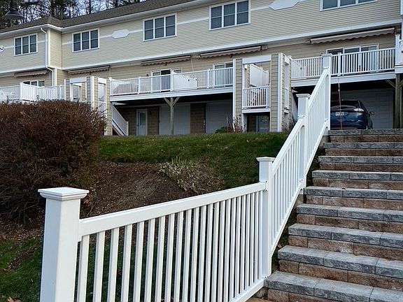 Stairs to/from beach area.
