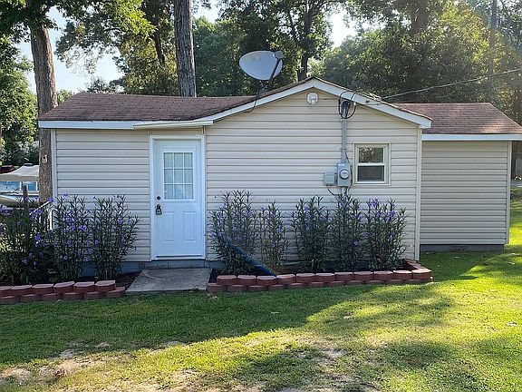 The side door of the home.