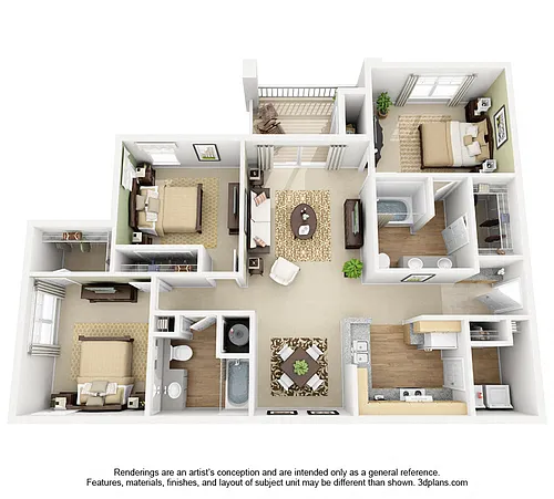 Floor plan Sunny June