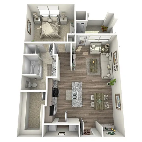 Floor plan Sawgrass