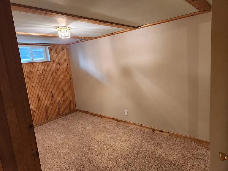 Basement bedroom