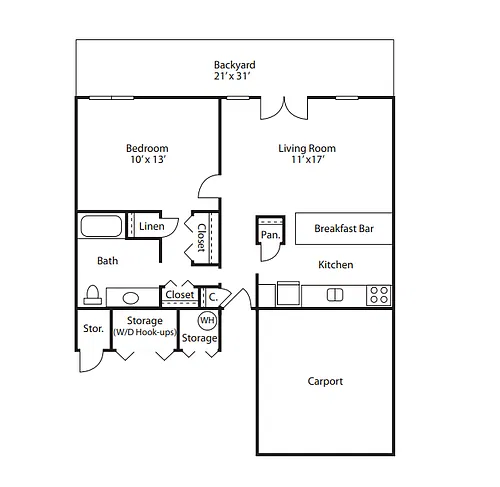 Floor plan A1