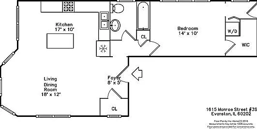1615 Monroe St #2S — Photo 10