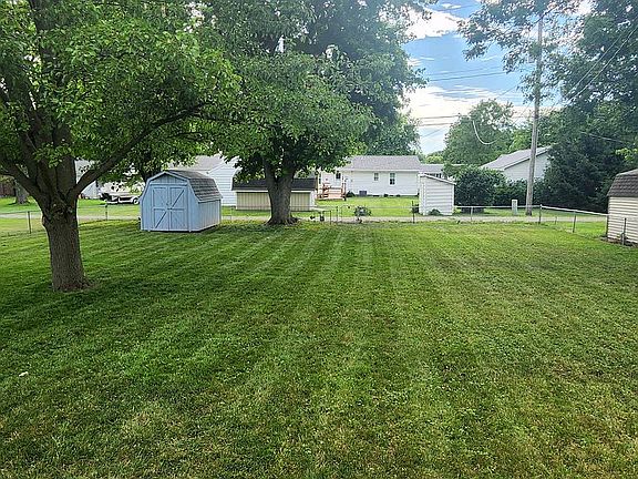 Shed in the backyard 