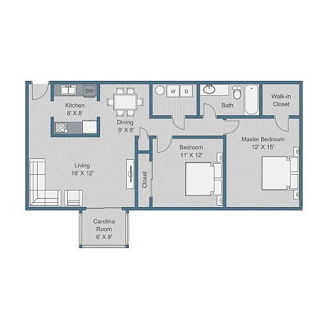 Floor plan B3