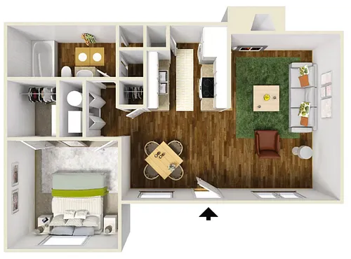 Floor plan A2D