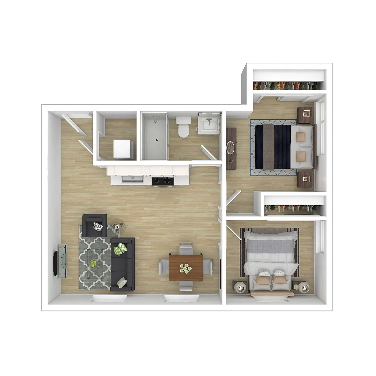 Floor plan 406