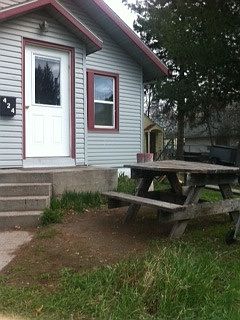 outside
