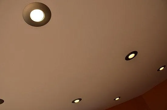 Recessed Lighting in Living Room