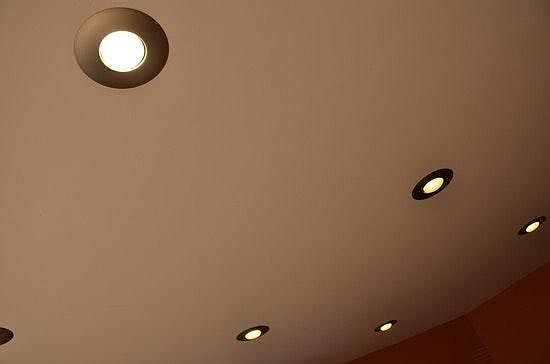 Recessed Lighting in Living Room