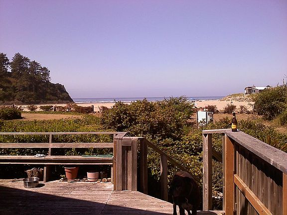 View from deck!