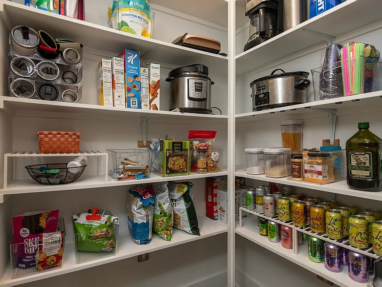 Pantry with Shelving