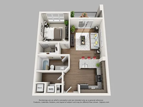 Floor plan Waterloo