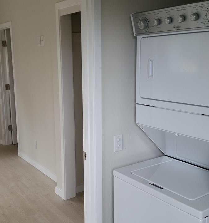 Laundry on top floor