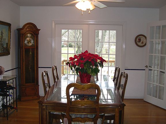 Dining Room with French Doors