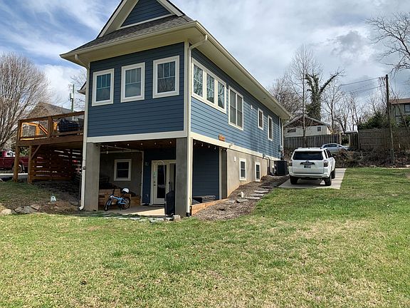 Patio and Entry door to 2 bed 1 bath apartment