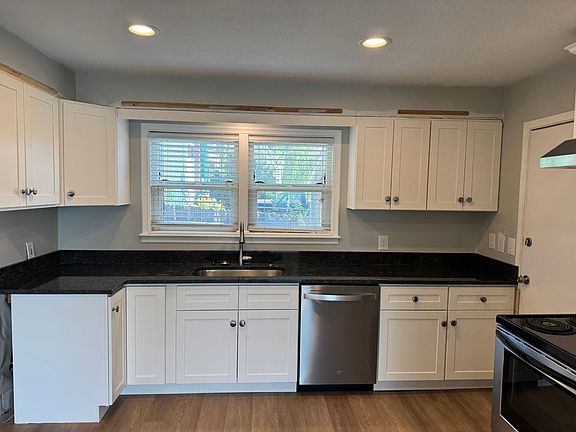 Crown Molding above cabinet will be installed in next couple of days.