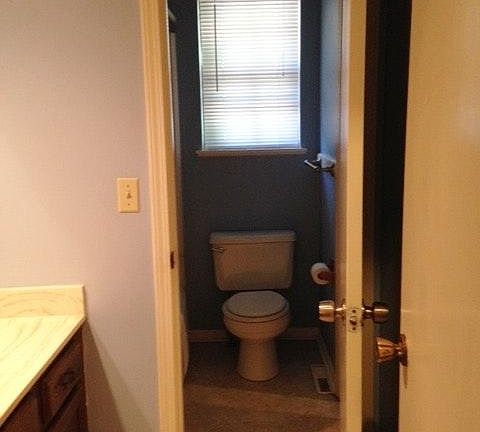 Vanity / bathroom / toilet / shower