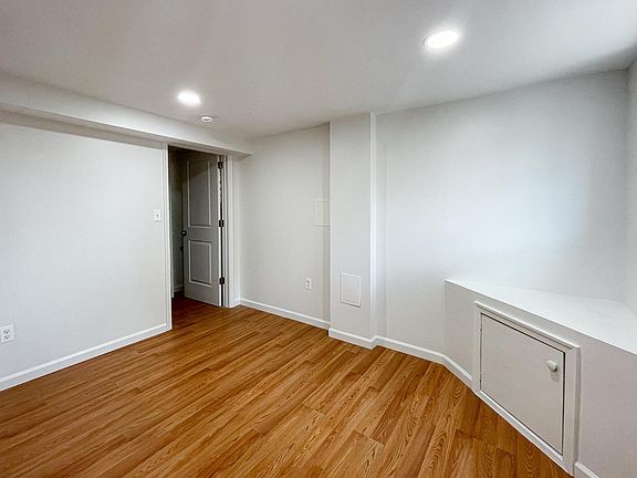 Large bedroom with lots of natural light.