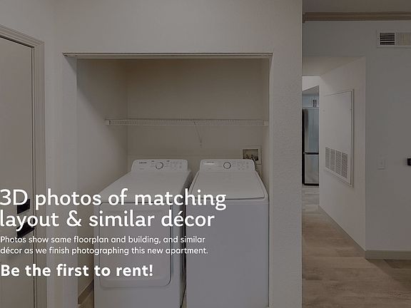 Washer in Apartment