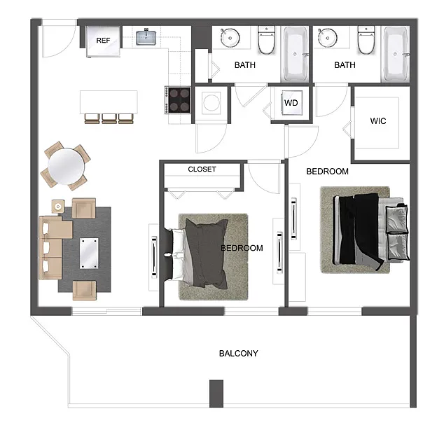 Floor plan B1