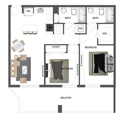 Floor plan B1