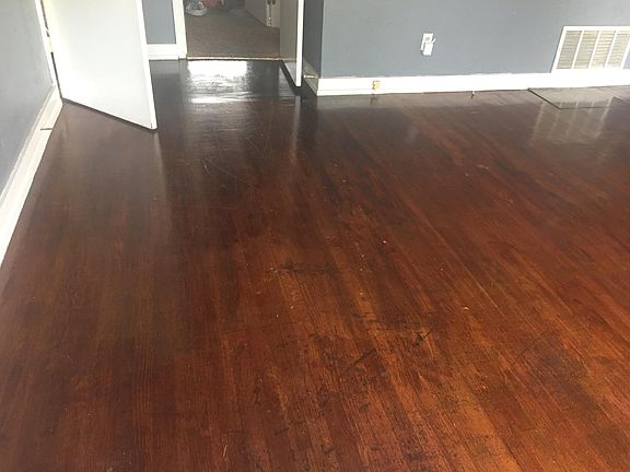 Living area flooring