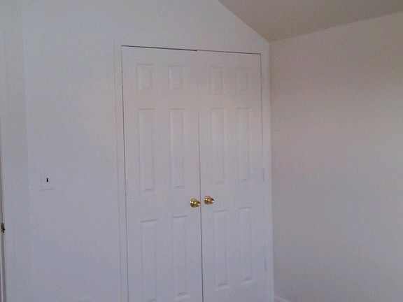 bedroom with large closet